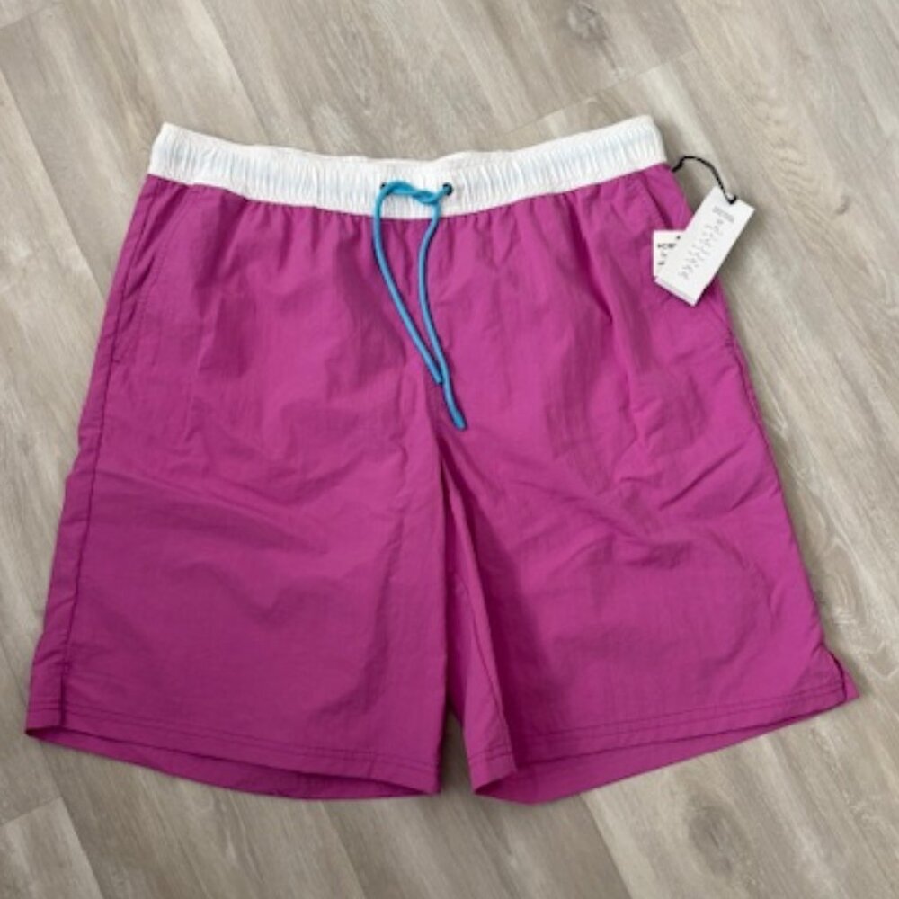 BP. by Nordstrom Mens pink swim trunks - size L NWT